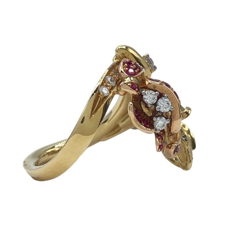 ダミアーニ DAMIANI リング K18YG ジュエリー 中古