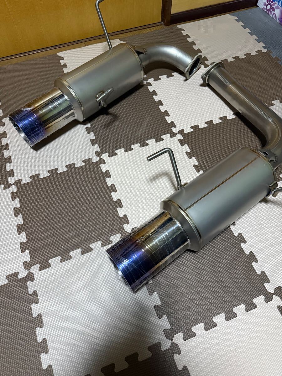 近藤エンジニアリング WRX STI VAB フルチタンマフラー左右2本 近藤エンジニアリング WRX STI VAB フルチタンマフラー左右2本