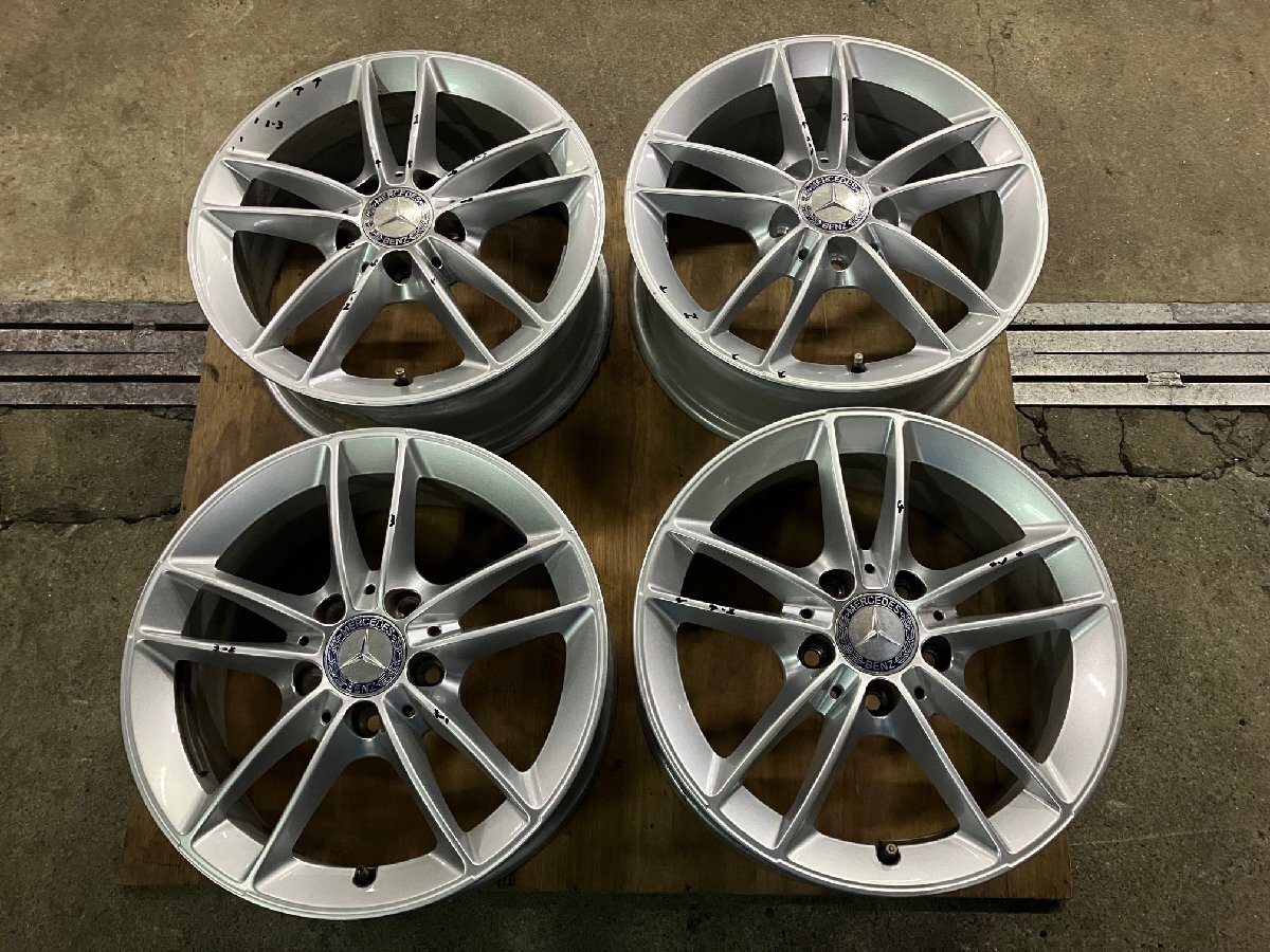  Benz A Class W177 V177 колесо 6.5J 16 дюймовый ET44 4шт.@ царапина есть / A1774010100 1774010100 / алюминиевые колеса 6.5 16 44 A177