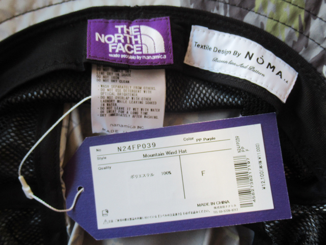 2024aw THE NORTH FACE Purple Label x NOMA t d Mountain Wind