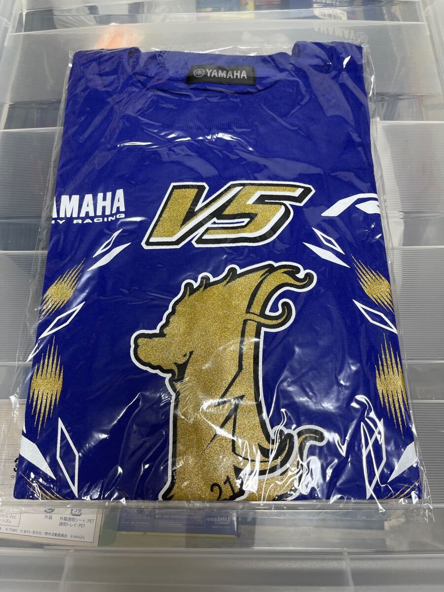 中須賀克行 2016年全日本ロードレースJSB1000クラス 5連覇記念Tシャツ フリーサイズ V5ナカスガ ヤマハレーシングチーム 未開封 完売品