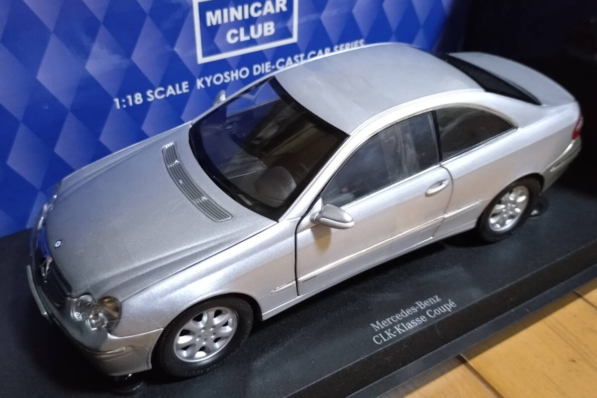 KYOSHO 京商 Mercedes Benz CLK [9001S] 1/18 未使用長期保存品