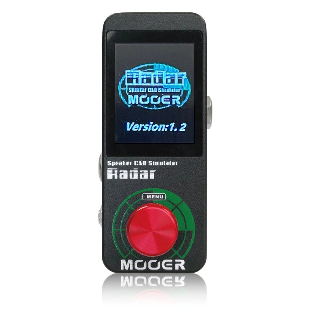 最落無し! Mooer　Radar　/ a46688　外部IR読み込み可能！ミニサイズかつ機能的なキャビネットシミュレーター！　1円