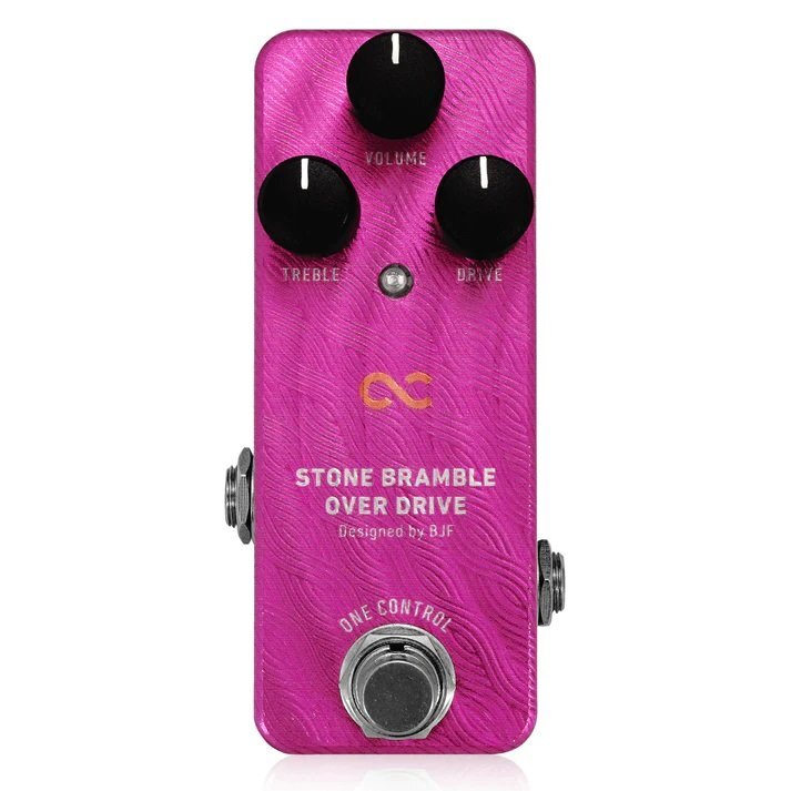 最落無し! One Control　STONE BRAMBLE OVER DRIVE / a46628　人気のSRODの特別バージョン！絶妙な効果のミッドブーストスイッチ搭載　1円