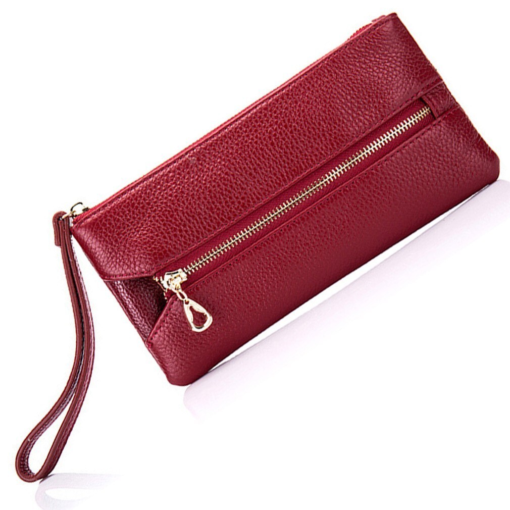 本革キーケース カード入れ 札入れ 大容量 スマホも入る 6連キーホルダー キーケース財布 鍵 カード入れ ポケット ワインレッド