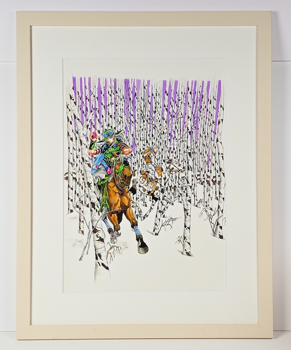 ジョジョ 複製原画 7部 スティール・ボール・ラン 絵画/タペストリ ジョジョ 複製原画 7部 スティール・ボール・ラン 絵画/タペストリ