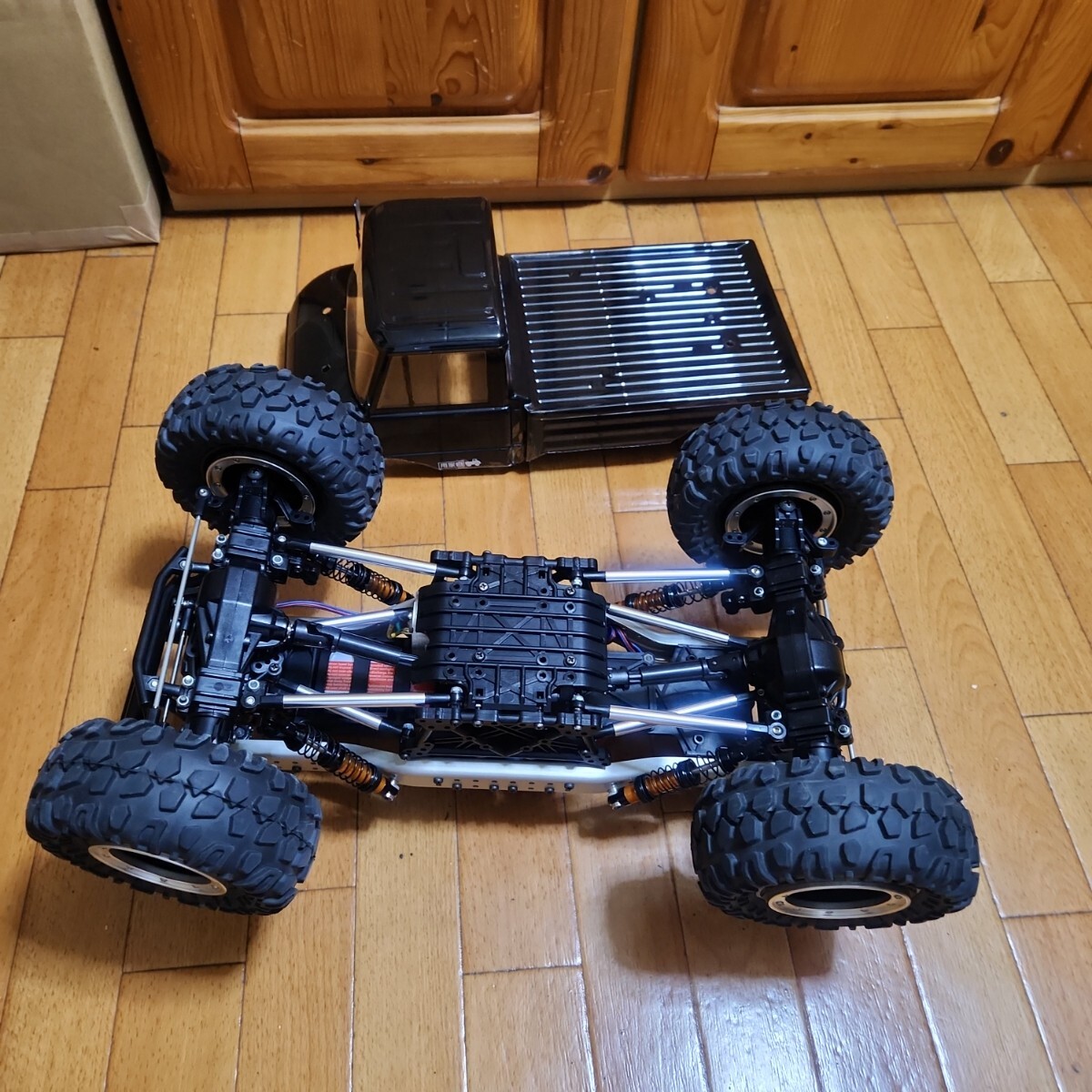 動画あり 即決《送料無料》 豪華メカ搭載 タミヤ CR-01 フル