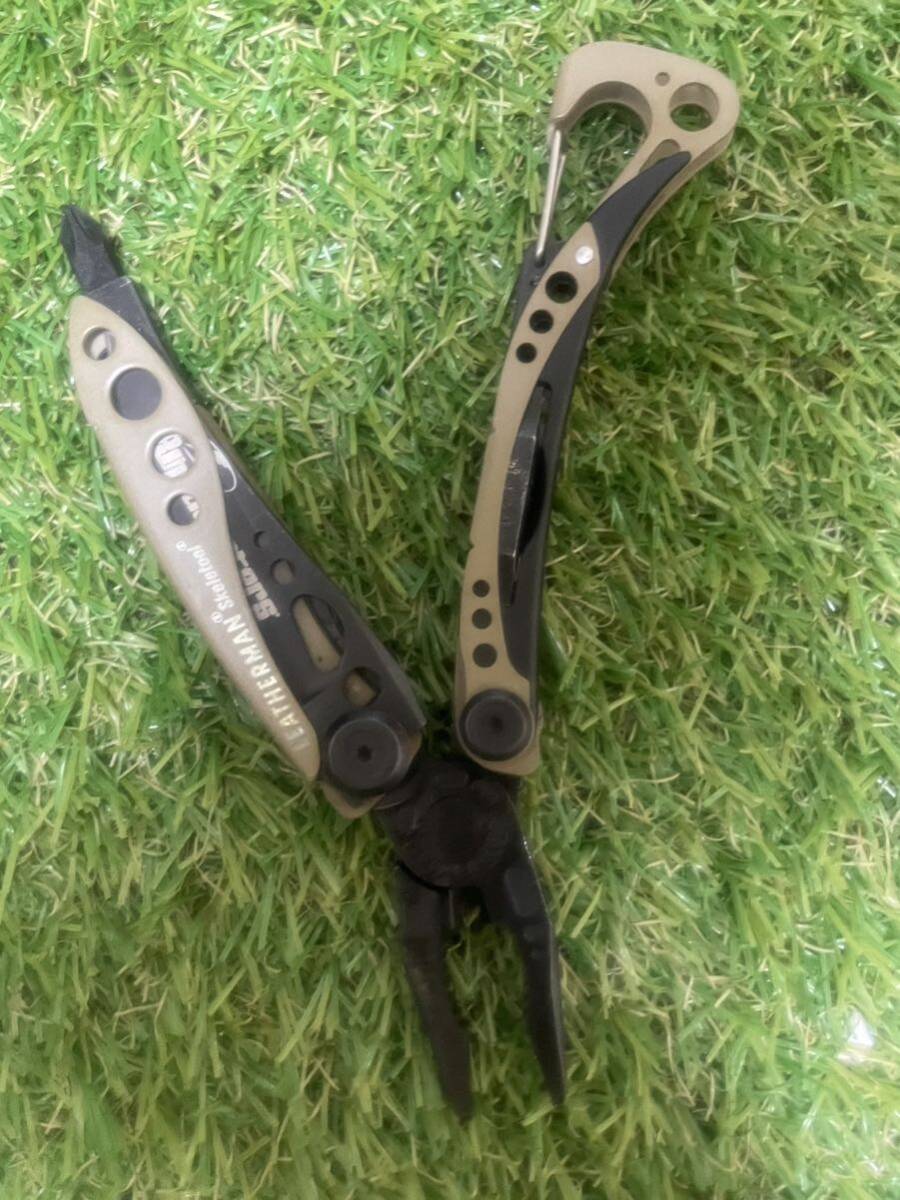 LEATHERMAN SKELETOOL Coyote Tan 専用ナイロン製シース付 LEATHERMAN SKELETOOL Coyote Tan 専用ナイロン製シース付