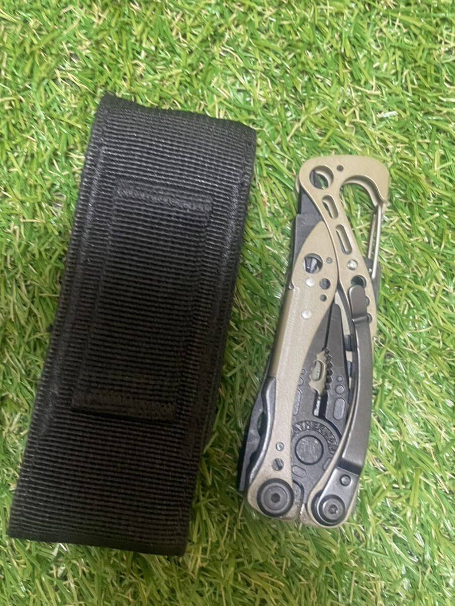 LEATHERMAN SKELETOOL Coyote Tan 専用ナイロン製シース付 LEATHERMAN SKELETOOL Coyote Tan 専用ナイロン製シース付