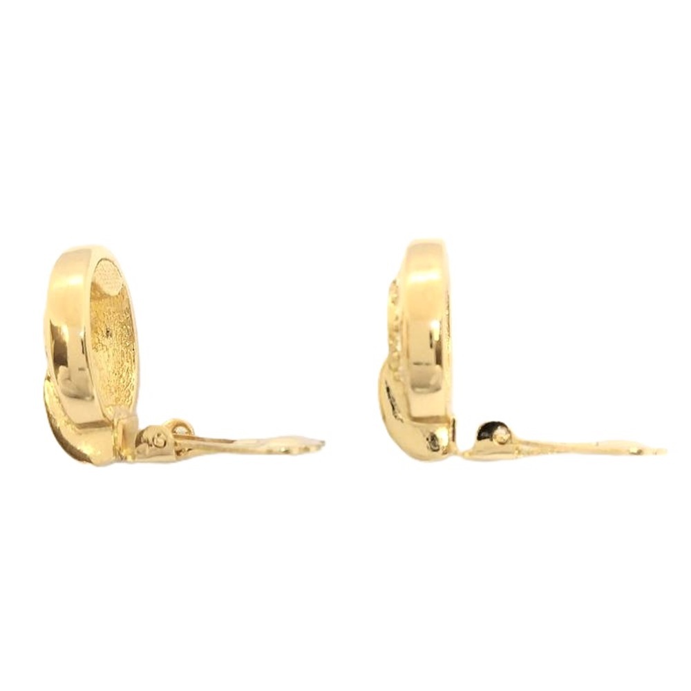  Christian Dior Christian Dior стразы GP серьги Gold 