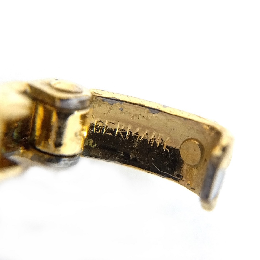  Christian Dior Christian Dior трос короткое колье metal Gold CD металлические принадлежности цепь колье GERMANY средний останавливать 