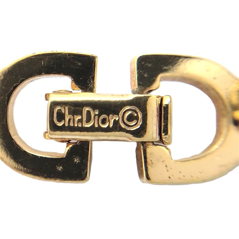  Christian Dior Christian Dior кручение браслет metal Gold Vintage GERMANY