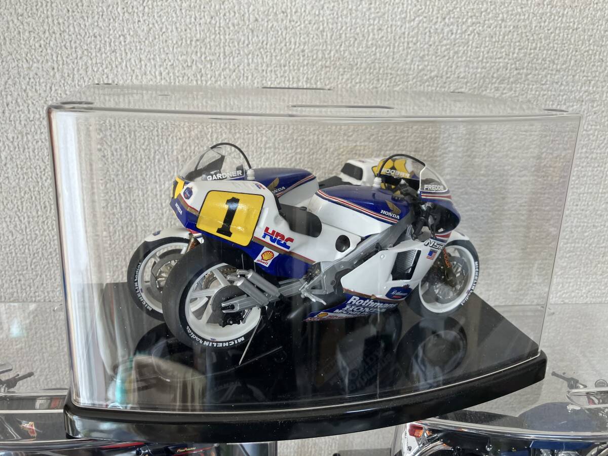 1/12スケールホンダNSR500 1986年 スペンサー車&ガードナー車2台 1/12スケールホンダNSR500 1986年 スペンサー車&ガードナー車2台