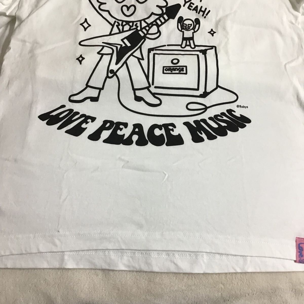 忌野清志郎 Tシャツ 50周年記念 ヒトハタウサギ M ホワイト(T