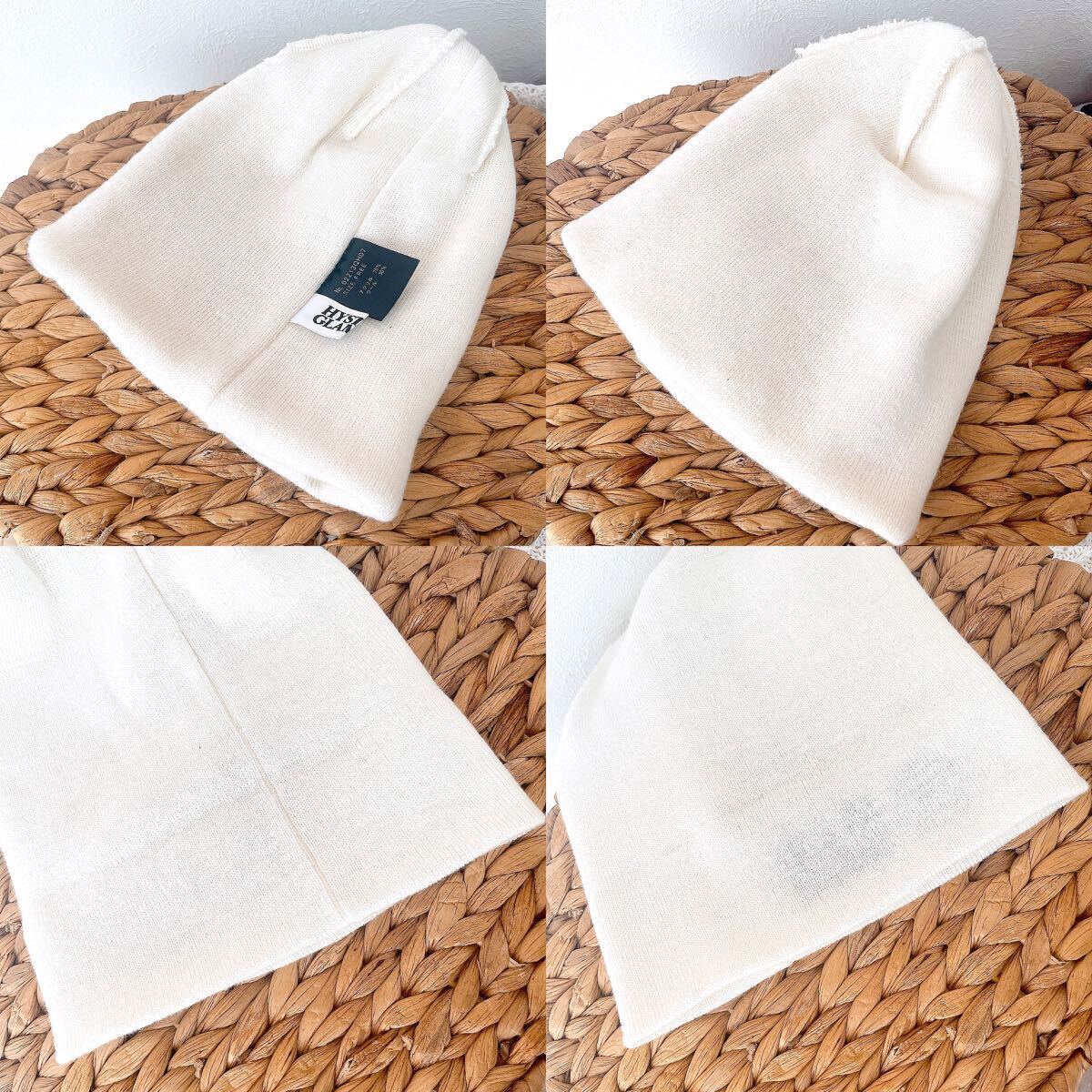 希少ヒステリック・グラマー帽子ロゴ刺繍 ニットキャップ 希少ヒステリック・グラマー帽子ロゴ刺繍 ニットキャップ