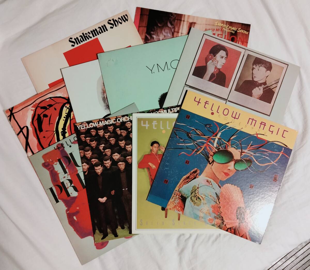 イエロー・マジック・オーケストラ Yellow Magic Orchestra YMO スネークマンショー LP10枚セット おまけ付