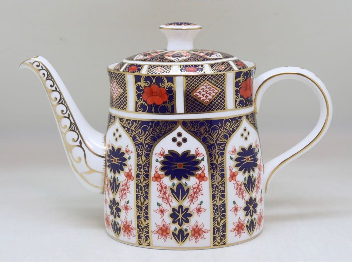 美品 ロイヤル クラウン ダービー オールドイマリ シュガー ポット ロイヤルクラウンダービー ROYAL CROWN DERBY オールドイマリ