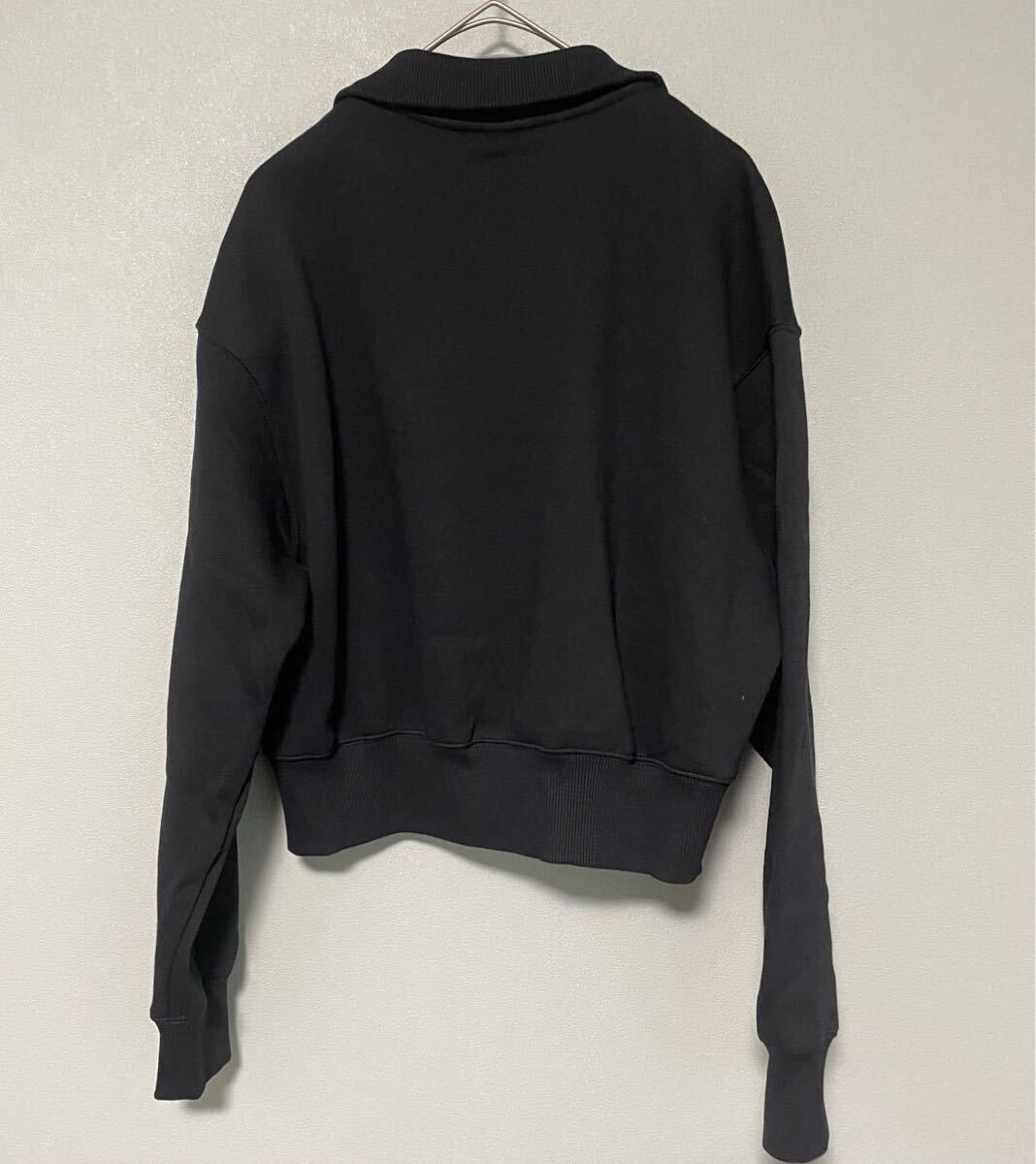 M 新品 NIKE QZ プルオーバー ワッペン ハーフジップ ショート丈 M 新品 NIKE QZ プルオーバー ワッペン ハーフジップ ショート丈