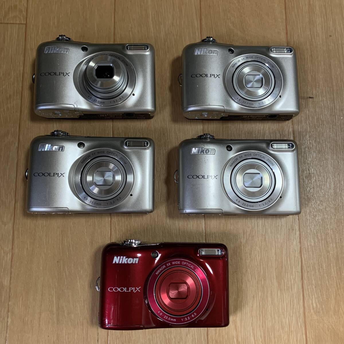 Nikon COOLPIX L32 4台　L30 1台　B#3863