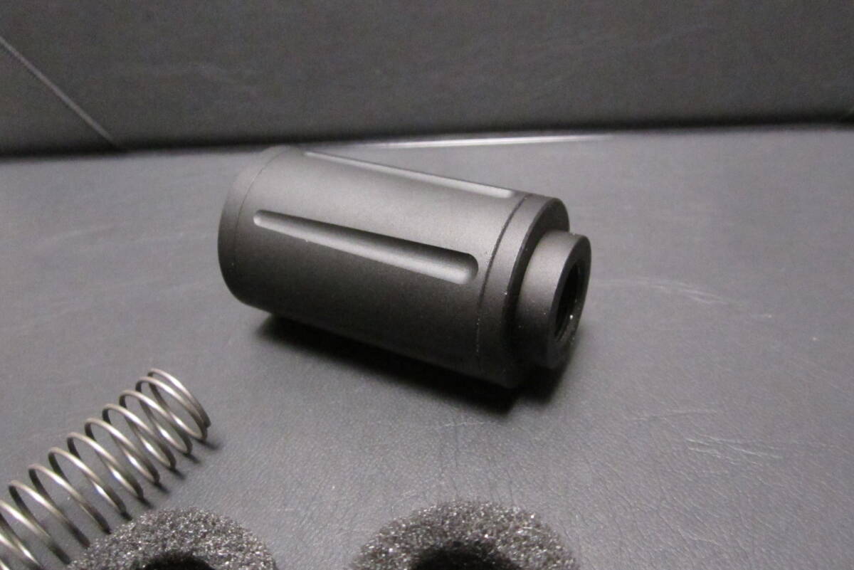 7H) 　ベビーサイレンサー 14ｍｍ逆ネジ　60ｍｍ×32ｍｍ　メラミンフォームカスタム品