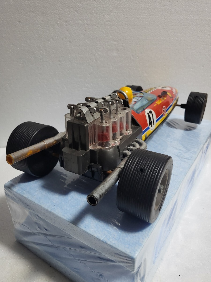 レトロ玩具 ロータス49 ブリキ 全長約40センチ レトロ玩具 ロータス49 ブリキ 全長約40センチ レトロ玩具