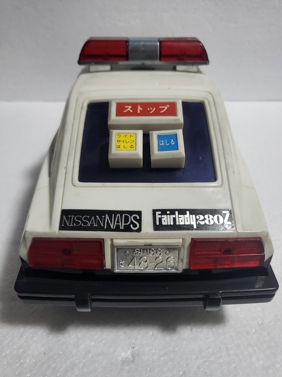 絶版玩具 80年代当時物 マスダヤ パトカー DATSUN FairladyZ 絶版玩具 80年代当時物 マスダヤ パトカー DATSUN FairladyZ