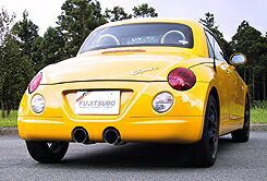 コペン L880K マフラー フジツボ オーソライズK 750-70911 FUJITSUBO FGK AUTHORIZE K COPEN スポーツマフラー