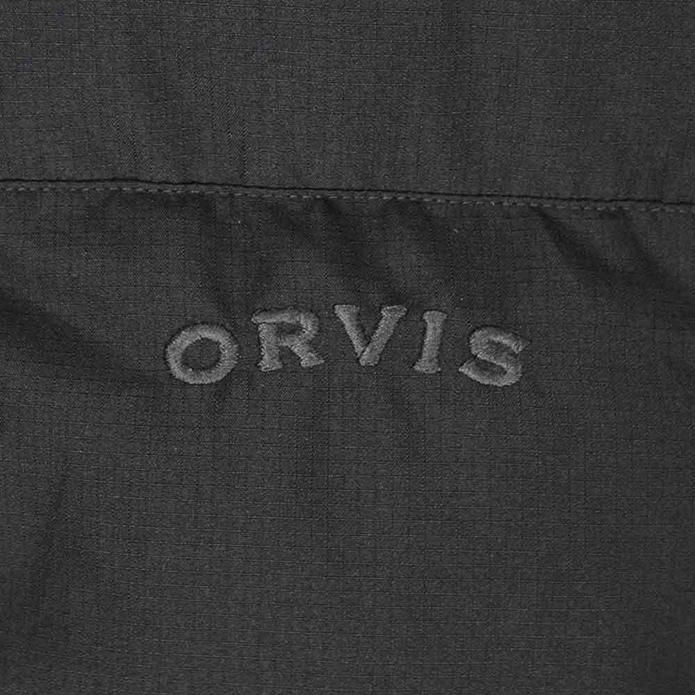  Orbis ORVIS 00s Y2Kpa dead the best cotton inside pa DIN Glo go embroidery Vintage USA old clothes (-3284) black / black M