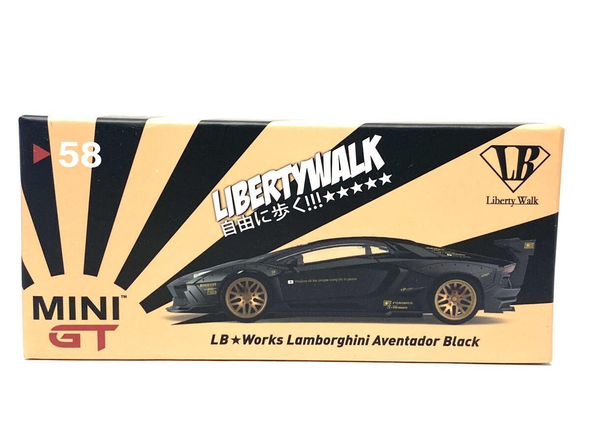 MiNiGT リバティーウォーク 58ランボルギーニ アヴェンタドール