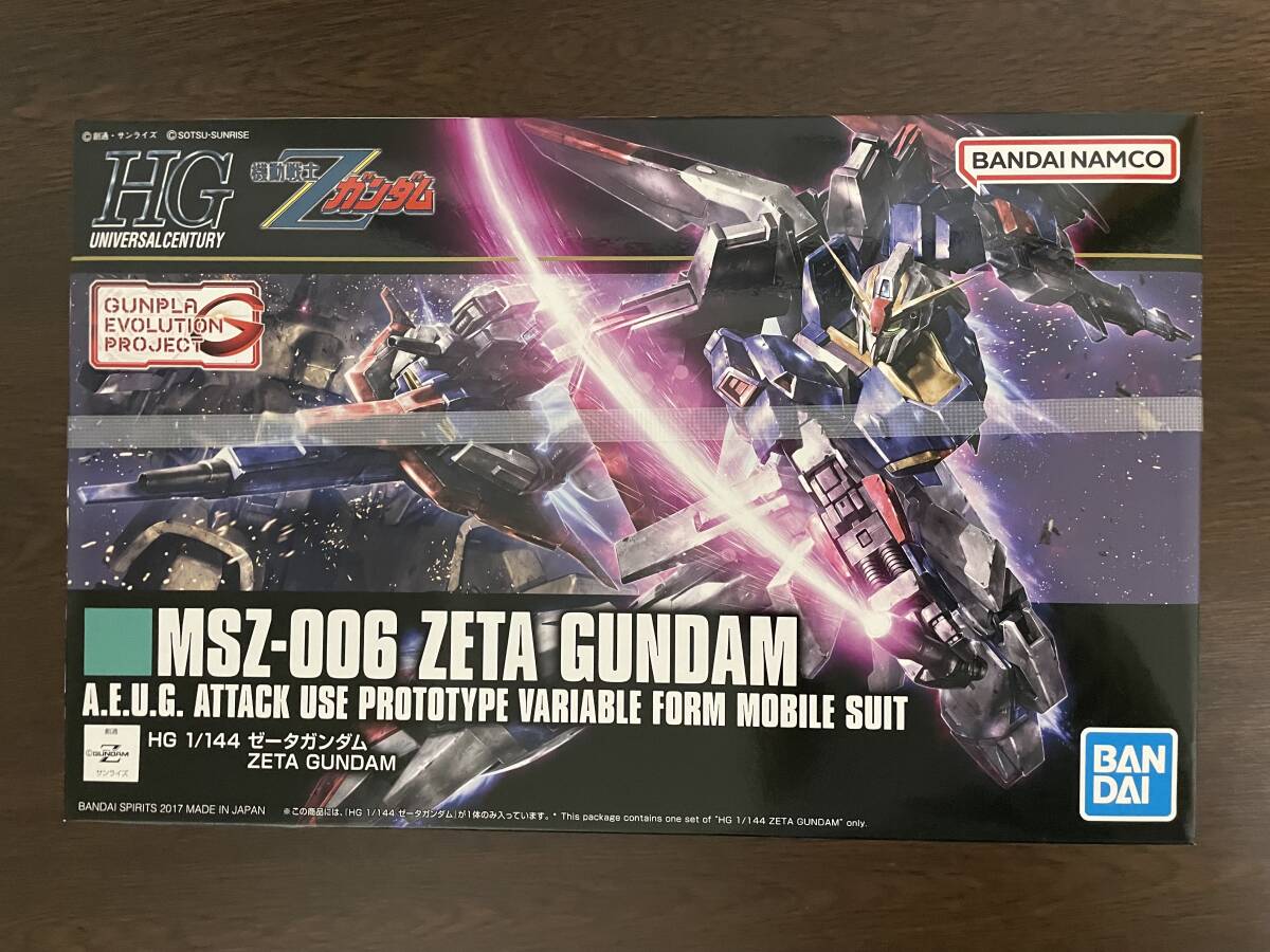 送料660円】未開封 1/144 HG ゼータガンダム MSZ-006 ZETA 送料660円】未開封 1/144 HG ゼータガンダム MSZ-006 ZETA