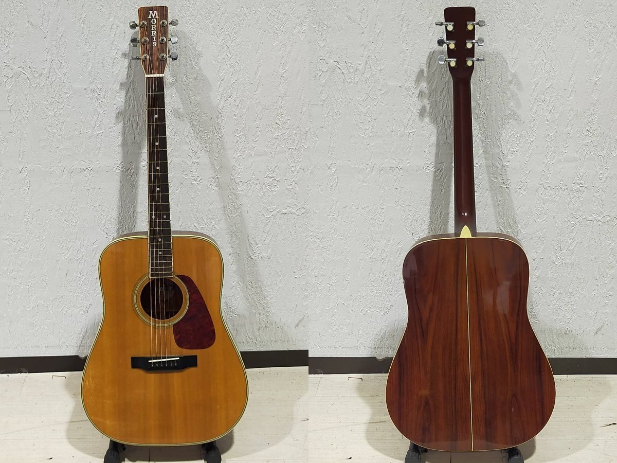 【美品】MORRIS MD-516 アコースティックギター ハードケース ☆ Morris モーリス MD-516 アコースティックギター ハード