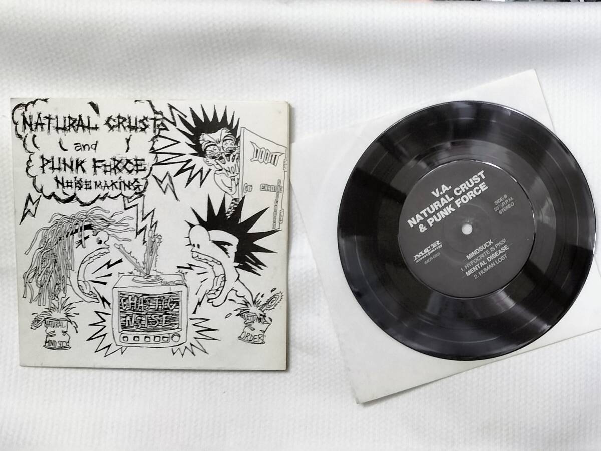 Yahoo!オークション - natural crust & punk force 7 inch Yahoo!オークション - natural crust & punk force 7 inch