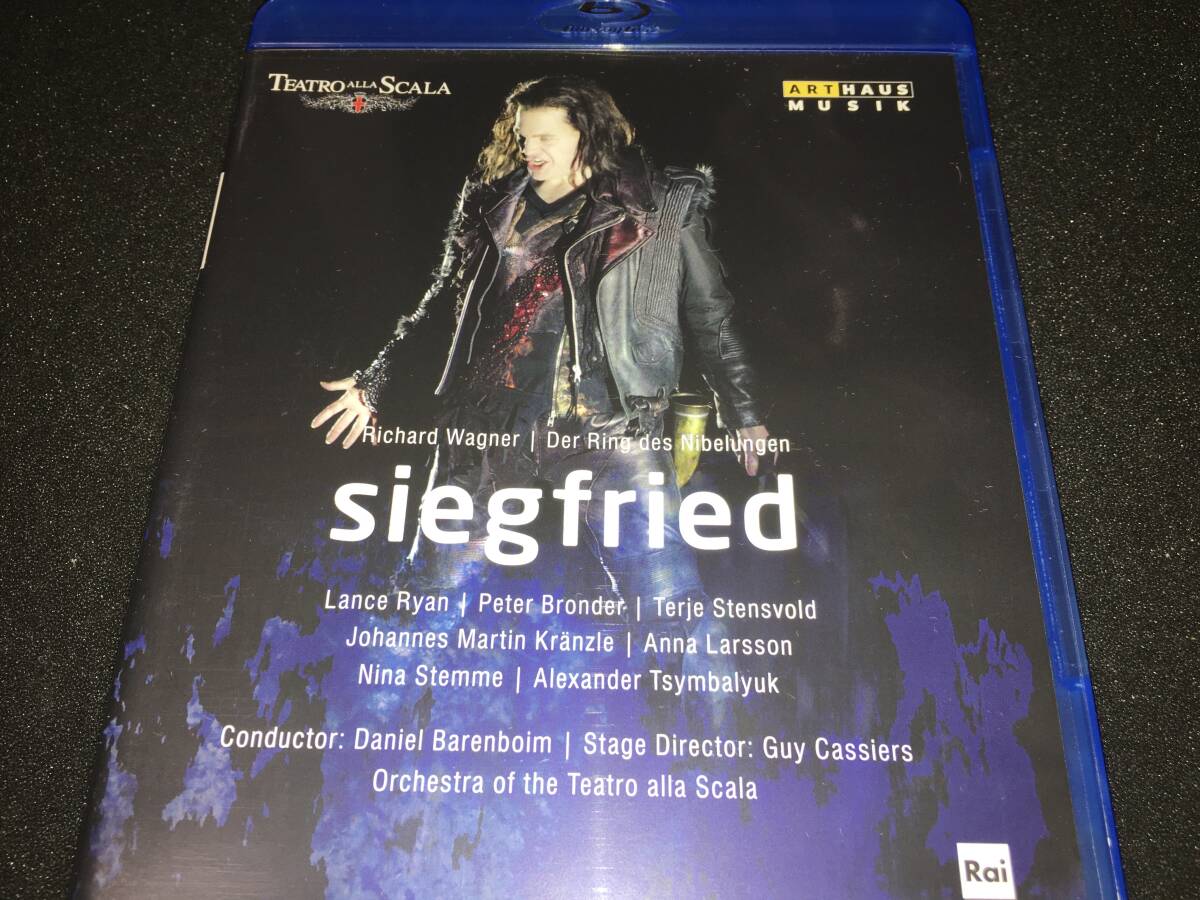ブルーレイ バレンボイム ワーグナー ジークフリート スカラ座 シュテンメ バレエ ニーベルングの指環 Wagner Siegfried Barenboim Ring