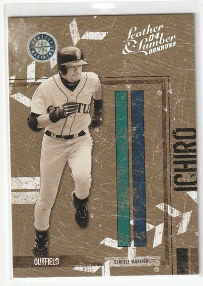 2004 DONRUSS Leather & Lumber #130 ICHIRO イチロー 060/100