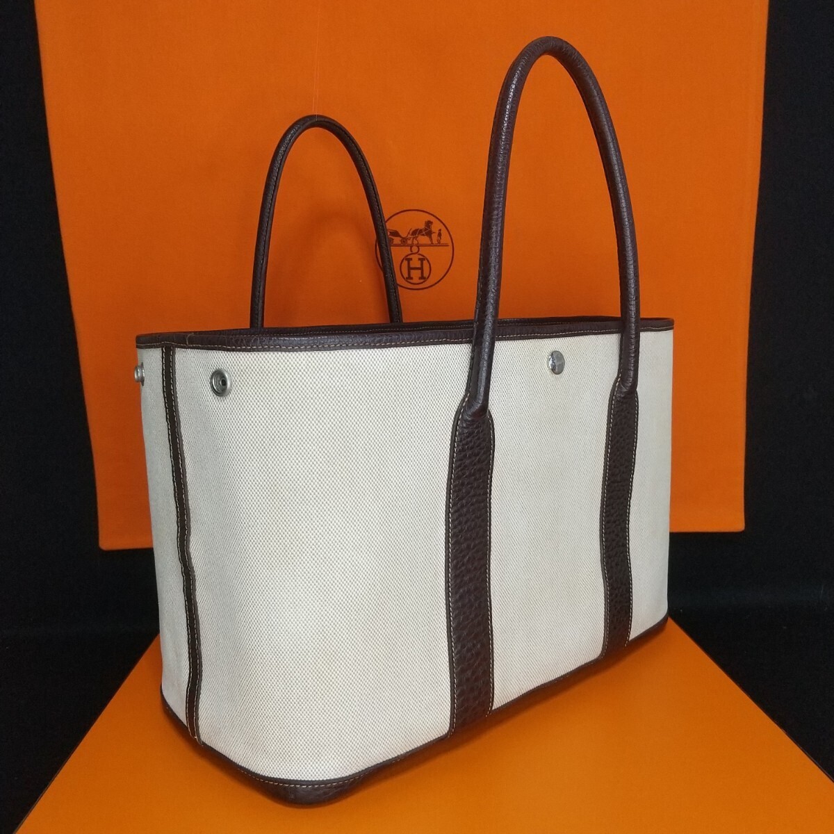 正規品 HERMES エルメス ガーデンパーティ ガーデンパーティー 正規品 HERMES エルメス ガーデンパーティ ガーデンパーティー