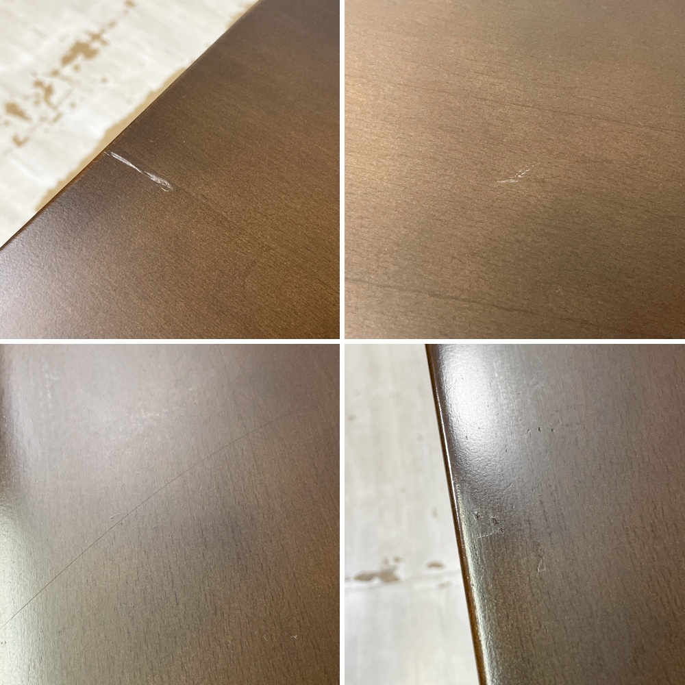 ○ 無印良品 MUJI ダイニングテーブル ブナ材 ブラウン W165cm ○ 無印良品 MUJI ダイニングテーブル ブナ材 ブラウン W165cm