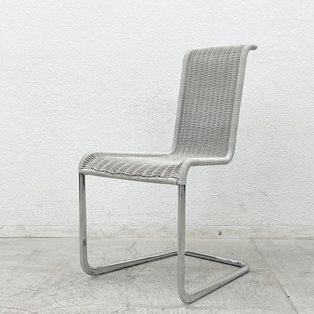 〓 テクタ TECTA B20 ダイニングチェア カンティレバー ラタン グレー GRAY バウハウス BAUHAUS シンプル モダン アクタス ACTUS