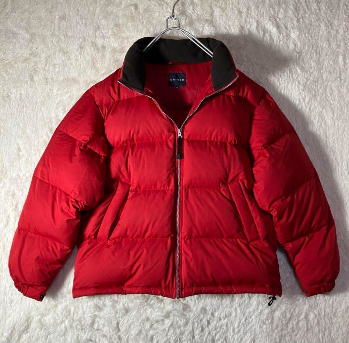 アパレル】 美品 UNIQLO ユニクロダウン XL レッド 赤 ダウン アパレル】 美品 UNIQLO ユニクロダウン XL レッド 赤 ダウン