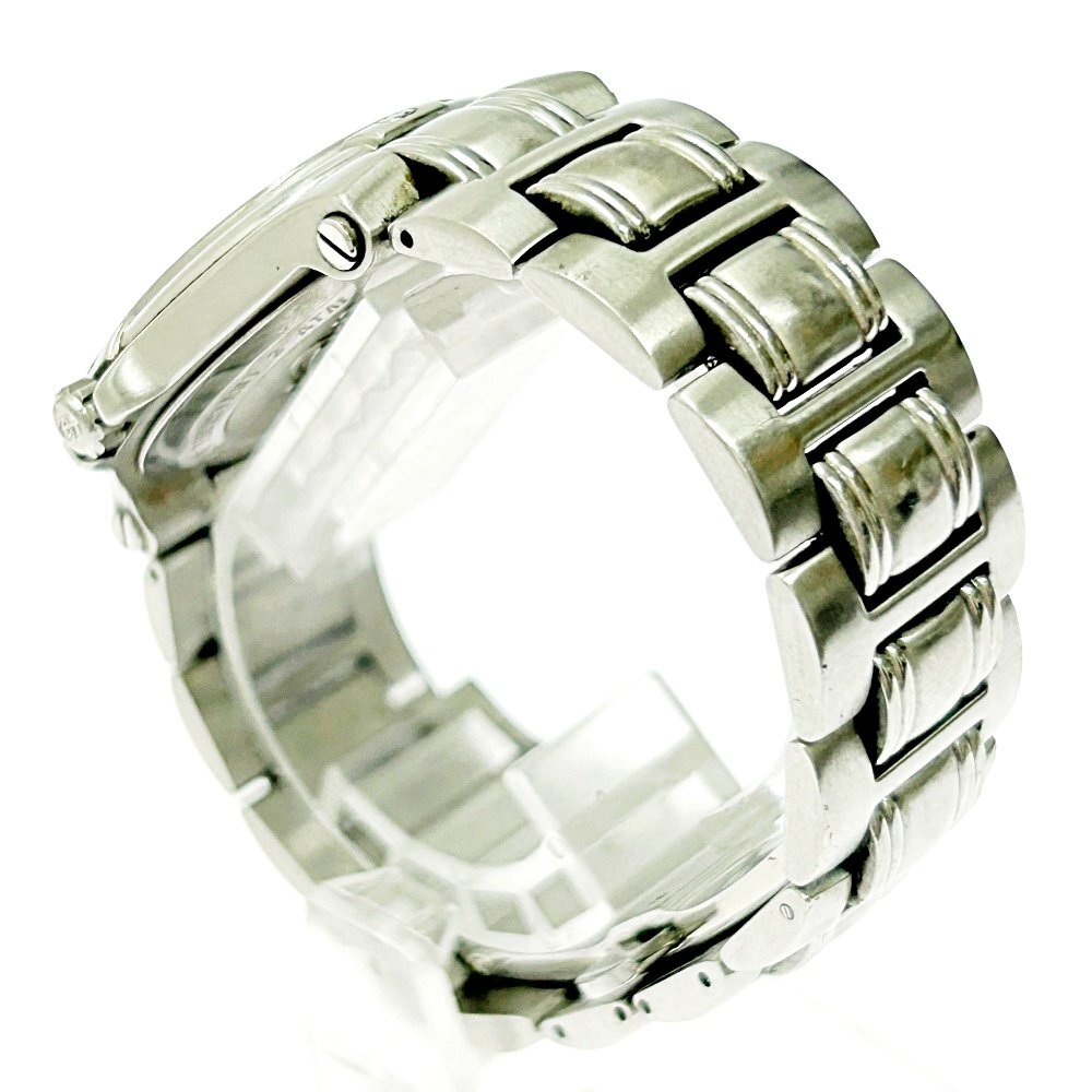 【1円スタート】GUCCI グッチ 9040M SS ブラック文字盤 クオーツ メンズ腕時計 ジャンク 325422