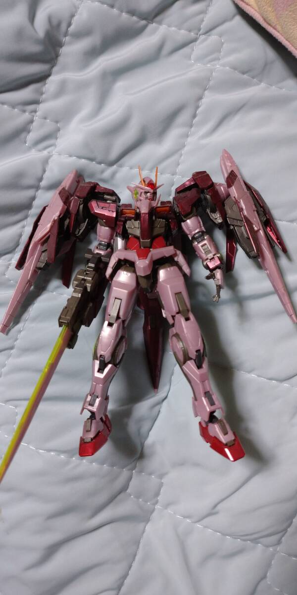 RG 1/144 トランザムライザー グロスインジェクションVer. 完成品 ジャンク ガンプラ プレミアムバンダイ限定 ダブルオーライザー ガンダム