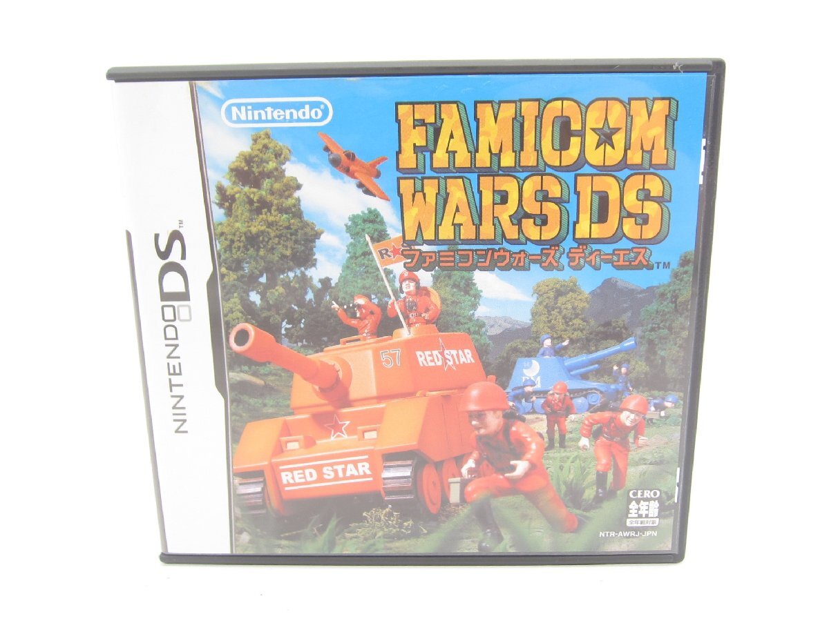 Nintendo DS 任天堂 ファミコンウォーズDS ゲームソフト ∠UR649