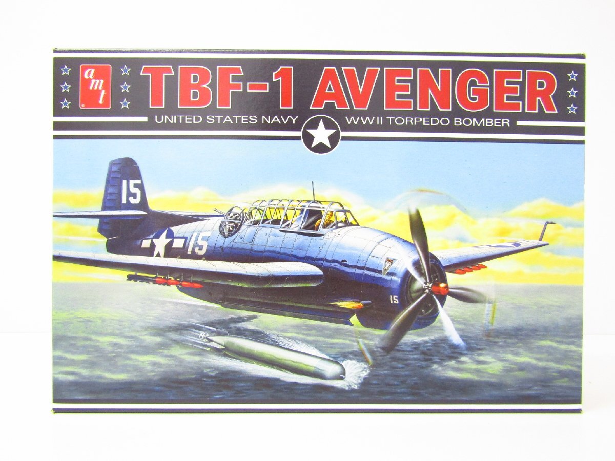 未組立品 amt 1/48 TBF-1 アベンジャー プラモデル ◇TY14748