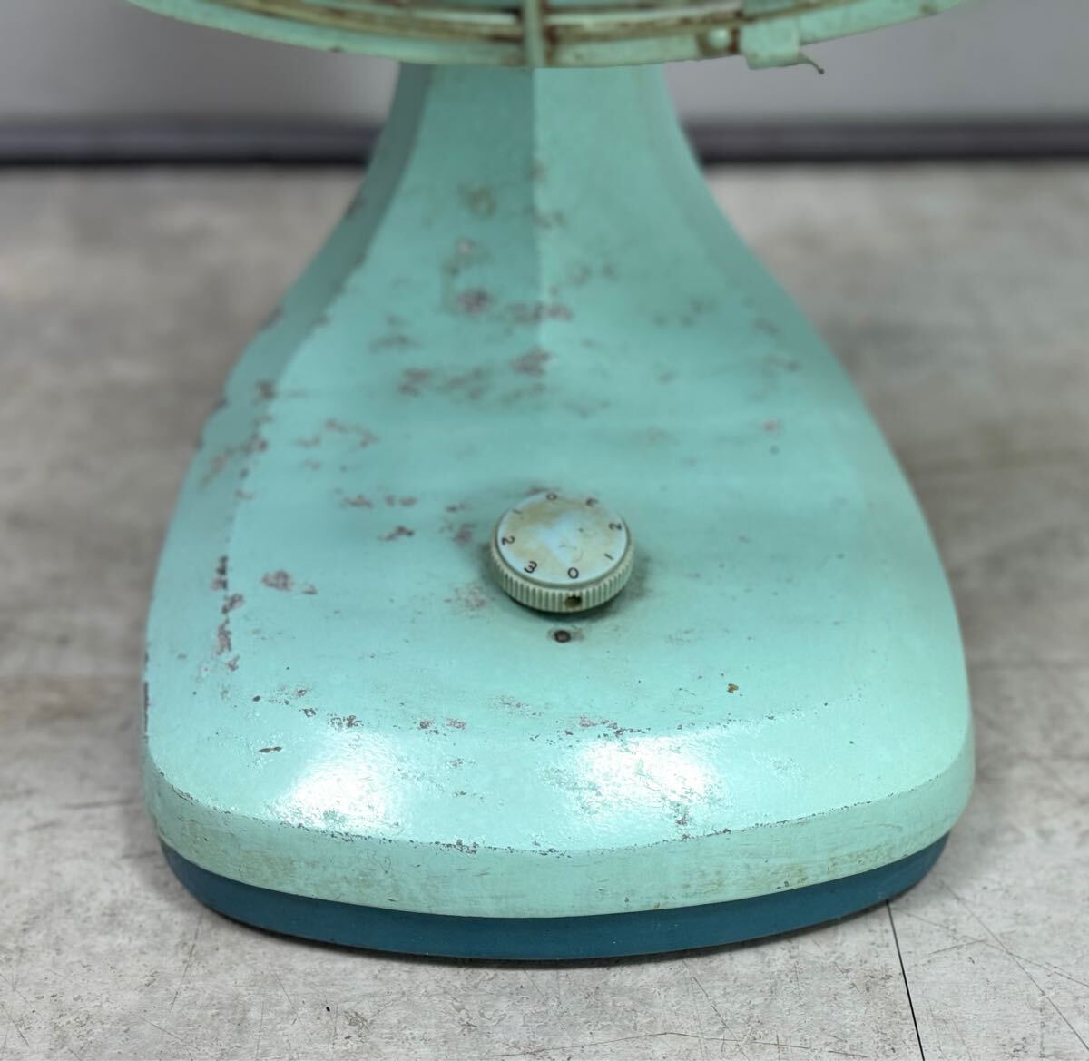 動作品□MITSUBISHI 三菱 レトロ 扇風機 DM-40EL 40cm細目扇