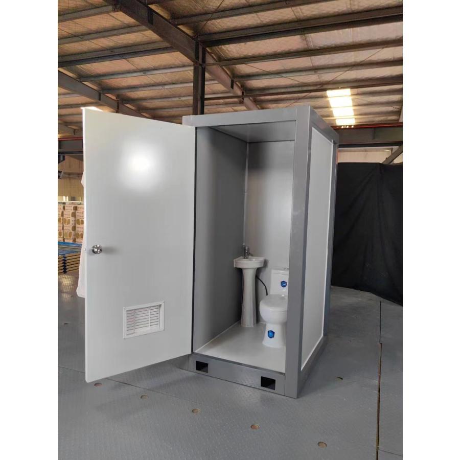 仮設トイレ 新品 水洗 1.1*1.3*2.5m 工事現場 建築現場 公園 アウトレット 洗面台付き シャワー付き 直接引き取り可能 全国配送OK