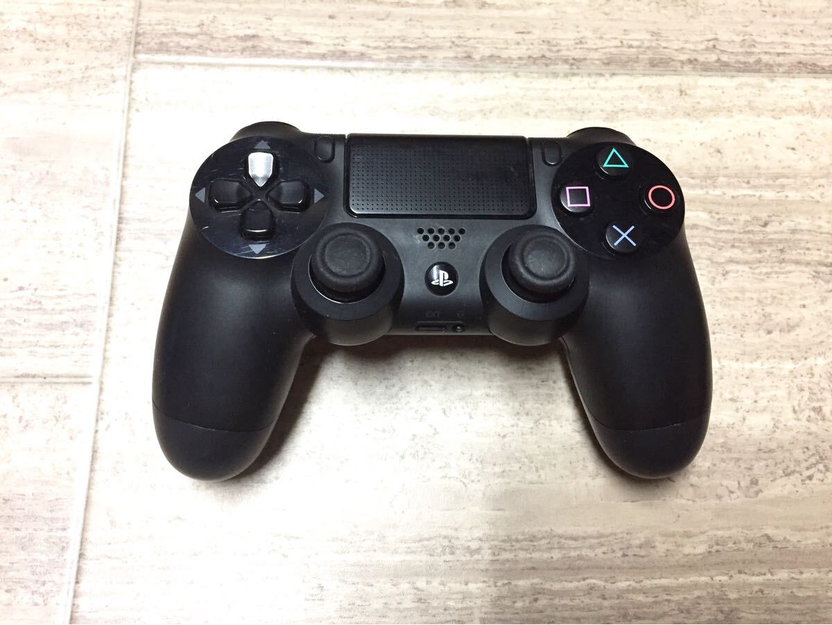 ★美品即決★PS4 SONY純正品 コントローラー デュアルショック4 ブラック ★
