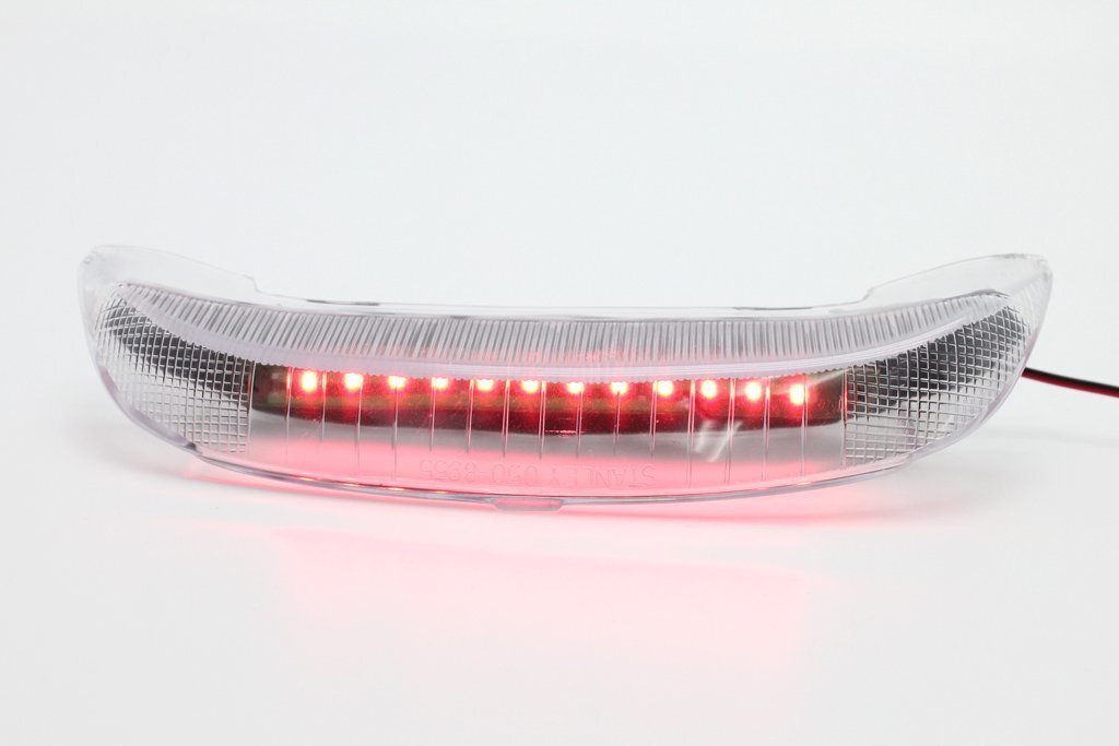送料格安 SuperDio ZX AF28 LEDリアスポイラー用クリアLEDテールランプ AF27 スーパーディオ ウイング HONDA ホンダ