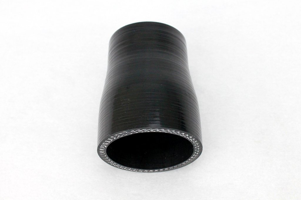 送料格安 40mm-50mm 異徑ストレート 強(qiáng)化シリコンホース 4層 ブラック 黒 4プライ インテークホース ラジエーター ヒーター 40Φ-50Φ