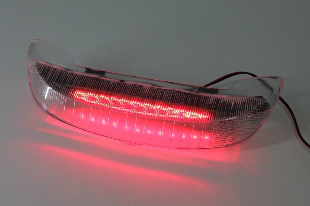 送料格安 SuperDio ZX AF28 LEDリアスポイラー用クリアLEDテールランプ AF27 スーパーディオ ウイング HONDA ホンダ