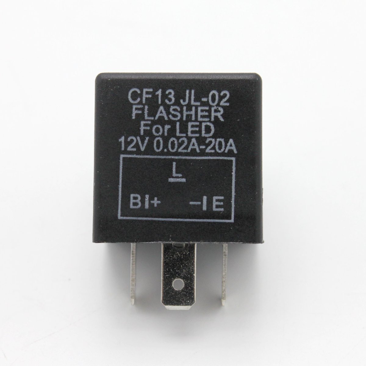 送料格安 汎用ICウインカーリレー 3ピン LEDハイフラ防止に ピアジオ ベスパ ランナー