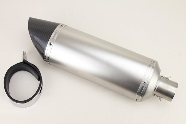 280mmカーボンエンドサイレンサーZRX1100 GPZ900R ZX-9R ZZR1400 ZX-11 ZRX1200 ゼファー1100 ZRX400 ZZR400 GPZ400F ZX-10R ZZR1100 12R